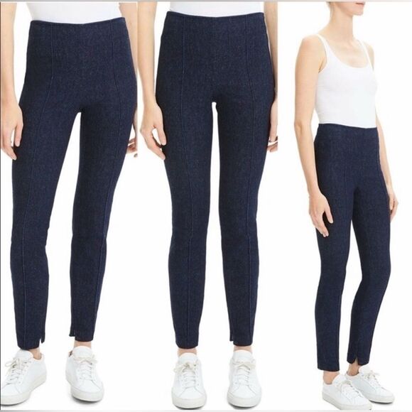 Theory Pants - Theory Women’s Skinny Legging Pants 8 Indigo Denim Preppy Minimalist Casual NWT